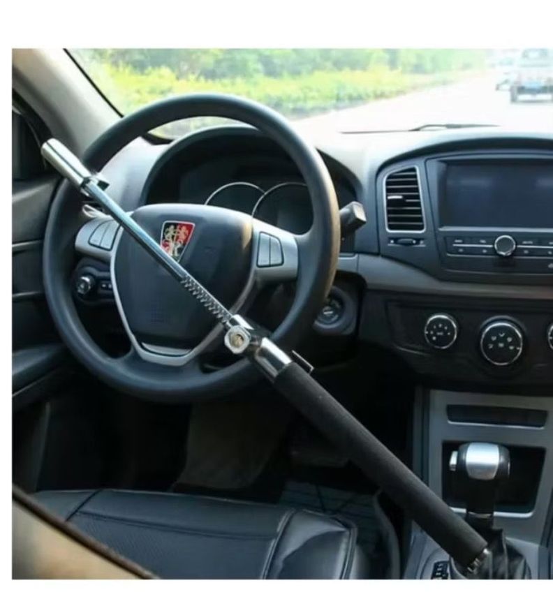 Traba Volantes Antirrobo Para Volante Aleación de Acero-3