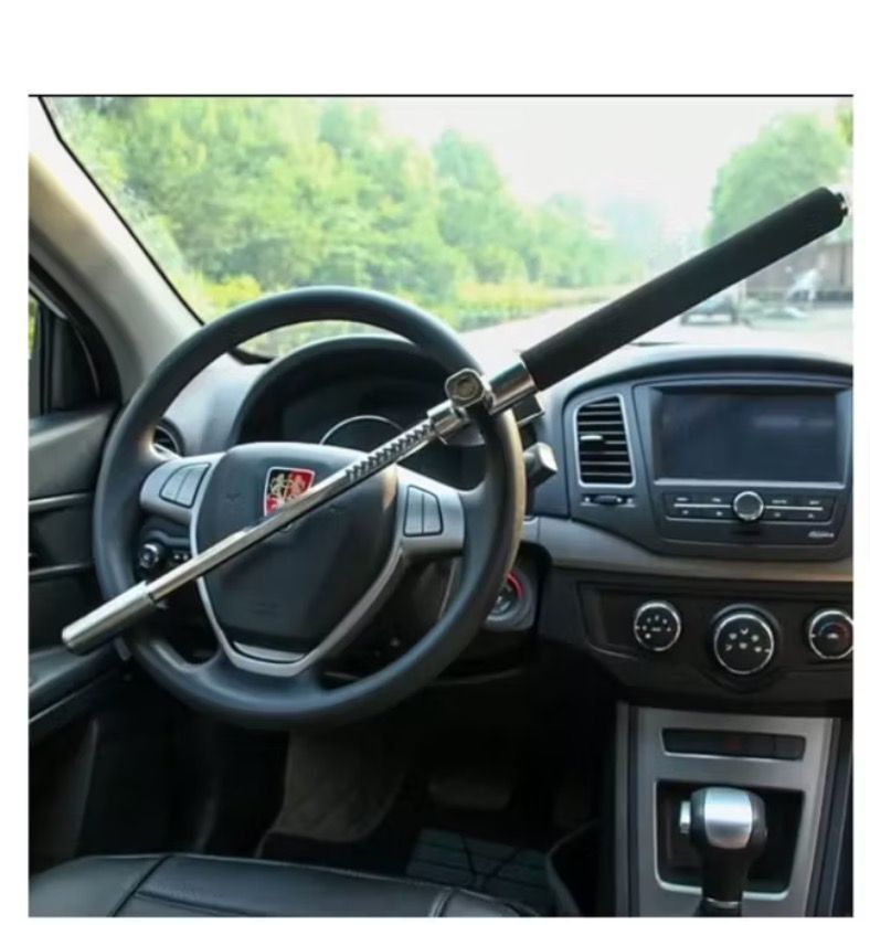 Traba Volantes Antirrobo Para Volante Aleación de Acero-4