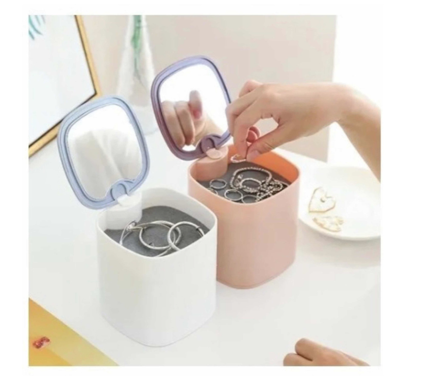 Organizador Para Joyas 360° Joyero De 4 Cajones + Espejo-1