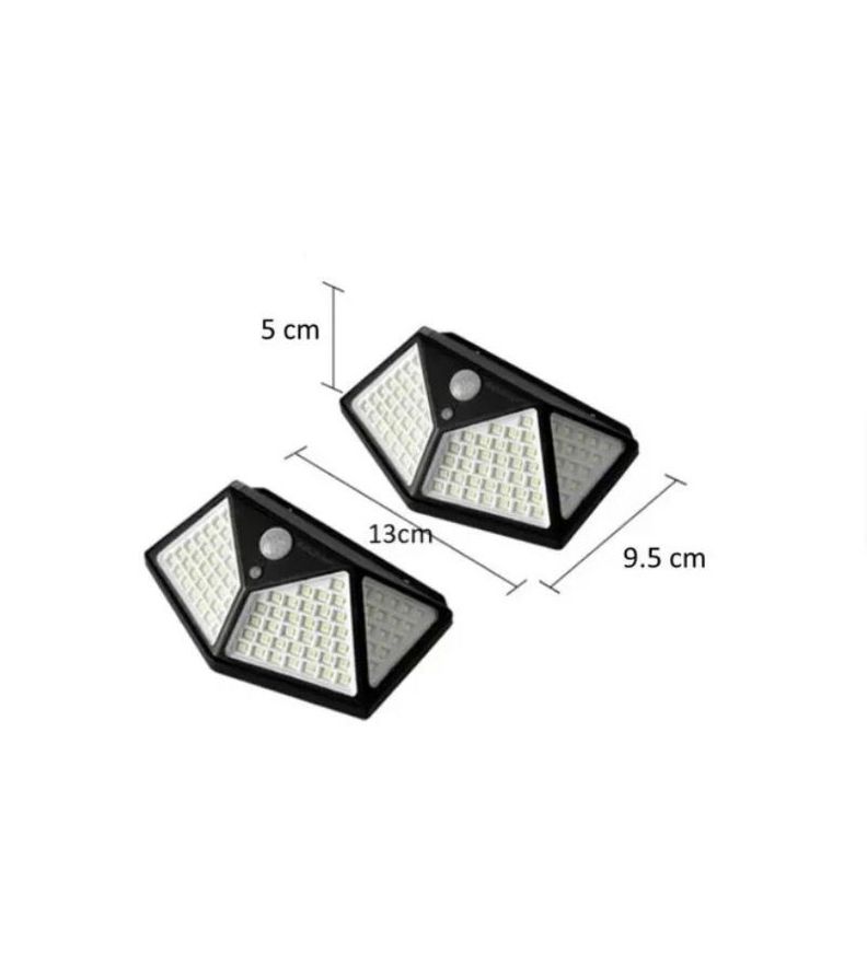 Foco Solar con Sensor de Movimiento 100 Led-2