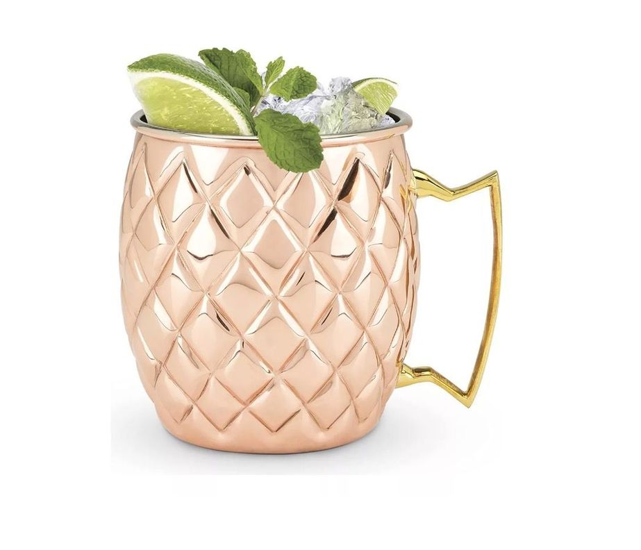 Pack x2 Tazon Mug de Acero Cobre Moscow Mule-0