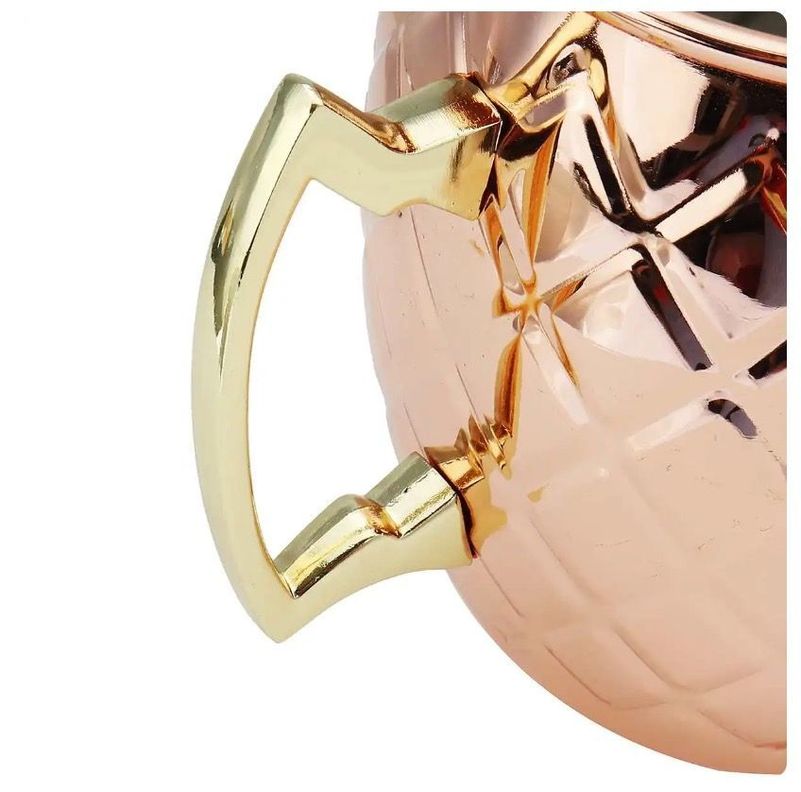 Pack x2 Tazon Mug de Acero Cobre Moscow Mule-6