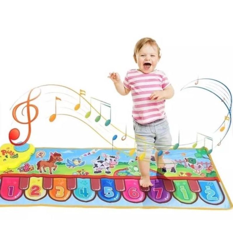 Alfombra De Piano Musical Para Niños y Bebés -0