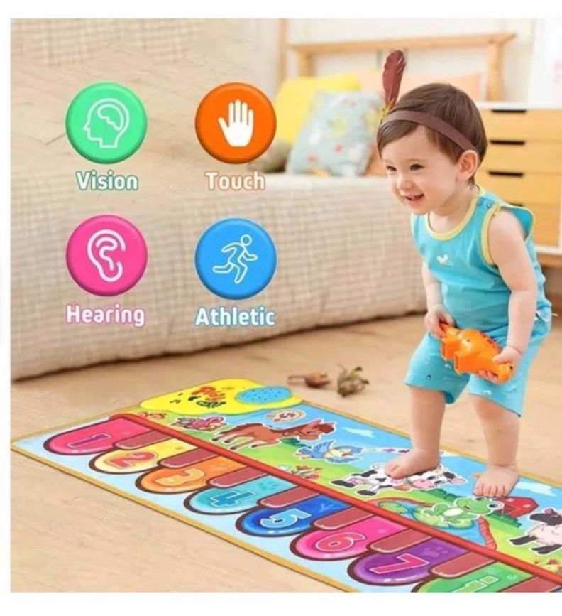 Alfombra De Piano Musical Para Niños y Bebés -5
