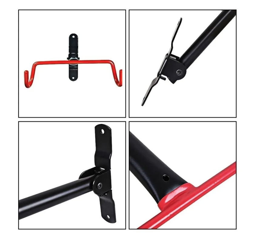 Soporte Colgador Con Gancho Horizontal Para Bicicleta-3