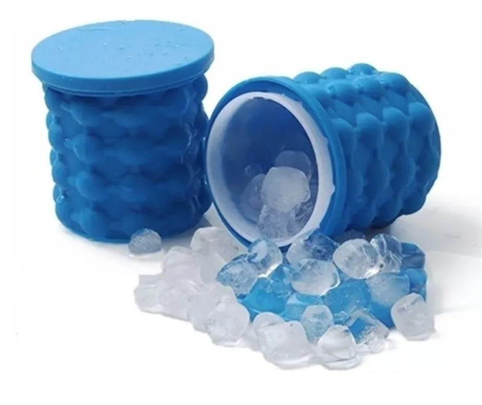Hielera Cubeta Cubetera Hielo Facil Ice Silicona-4