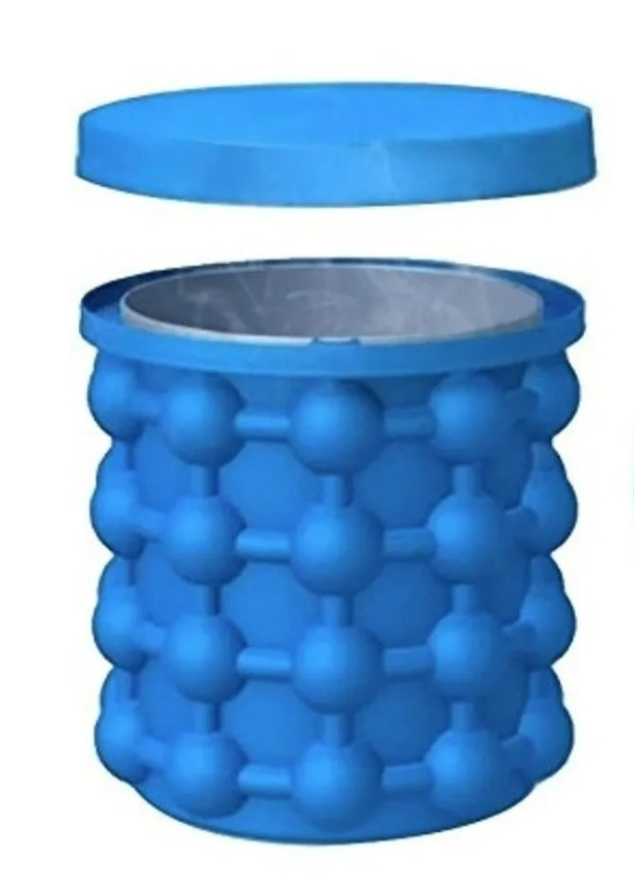 Hielera Cubeta Cubetera Hielo Facil Ice Silicona-0