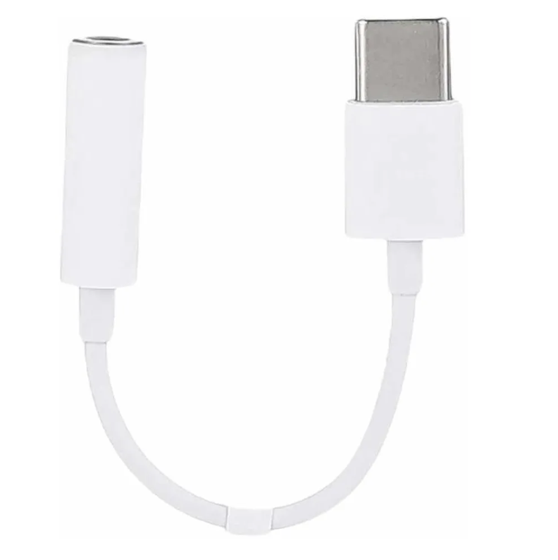 Adaptador De Audio Jack Audio 3.5mm Auxiliar A Usb Tipo C-0