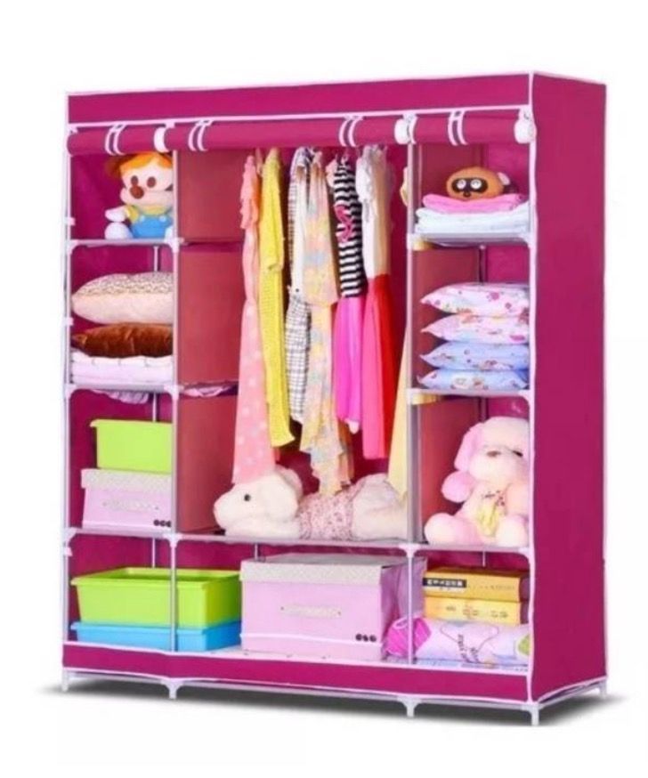 Closet Guarda Ropa Armable Ropero Grande-0
