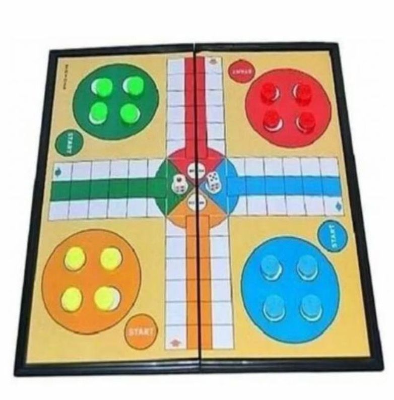 Ludo Magnetico Juego Mesa Clásico Educativo Tablero 18x18-2