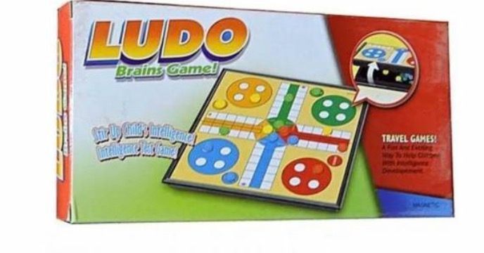 Ludo Magnetico Juego Mesa Clásico Educativo Tablero 18x18-0