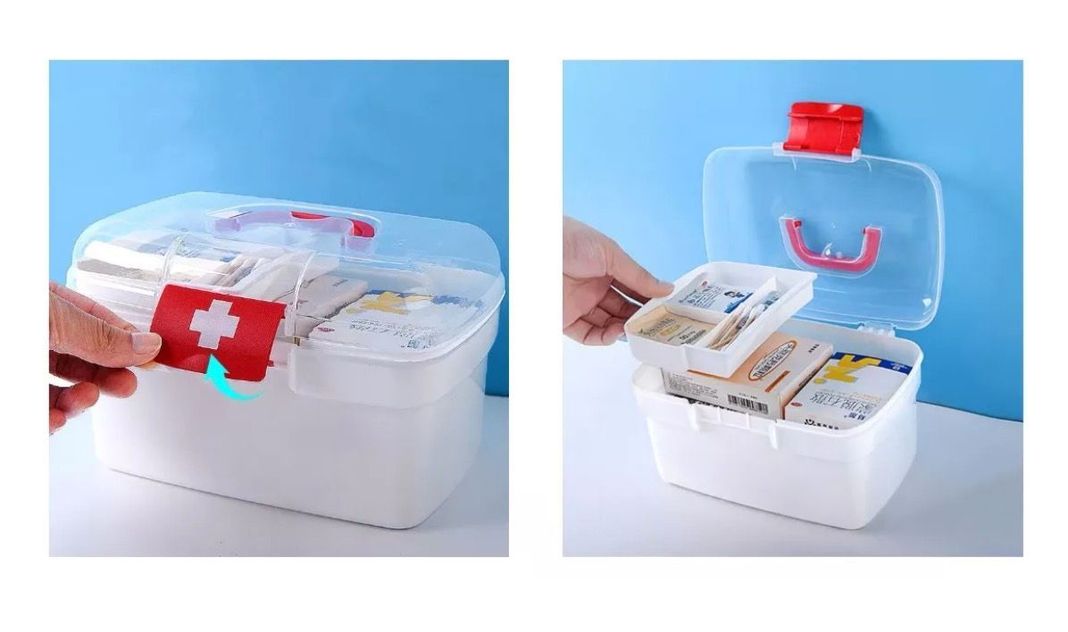 Caja de Almacenamiento Para Primeros Auxilios-3
