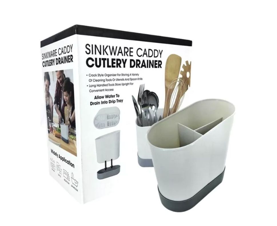 Escurridor Secador De Cubierto Utensilios Sinkware-1