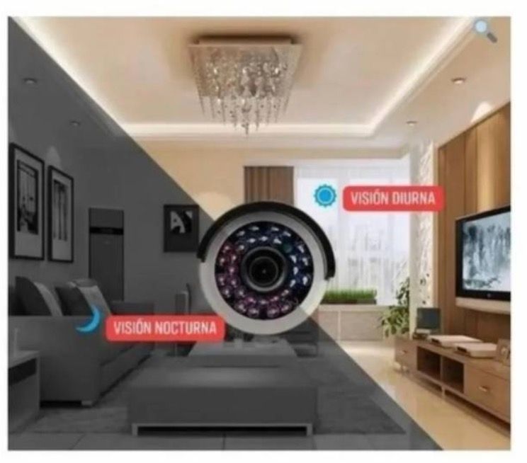 Kit Cctv Con 4 Cámaras De Seguridad Mas Dvr 1080p Full Hd-2