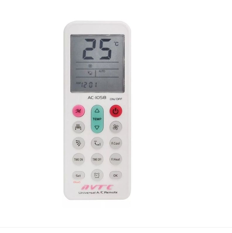 Control Remoto Universal Aire Acondicionado Todas Las Marcas-0