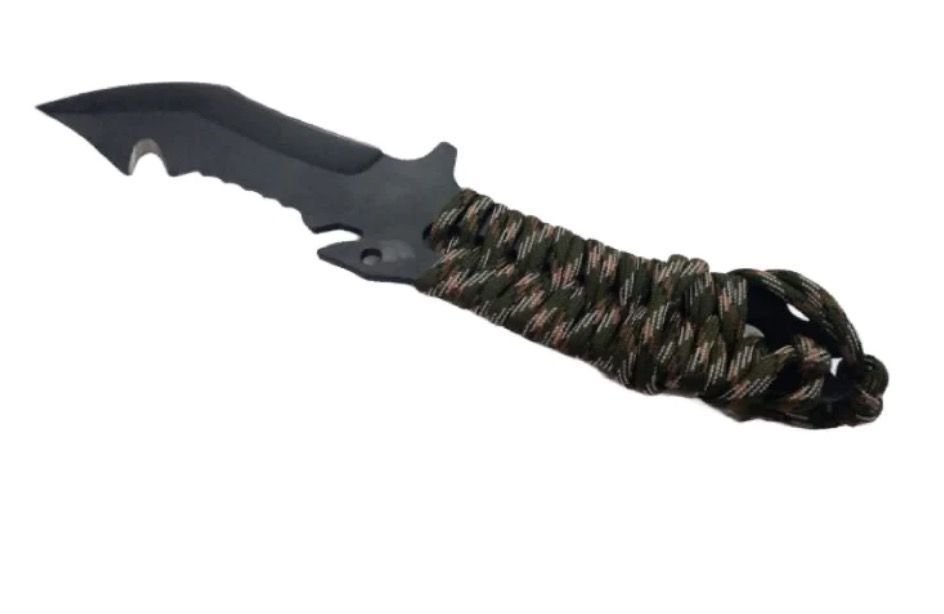 Cuchillo Camping Supervivencia Paracord-0