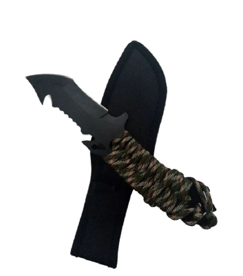 Cuchillo Camping Supervivencia Paracord-1
