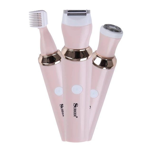 Depiladora - Rasuradora Femenina 3 En 1 Recargable USB-0