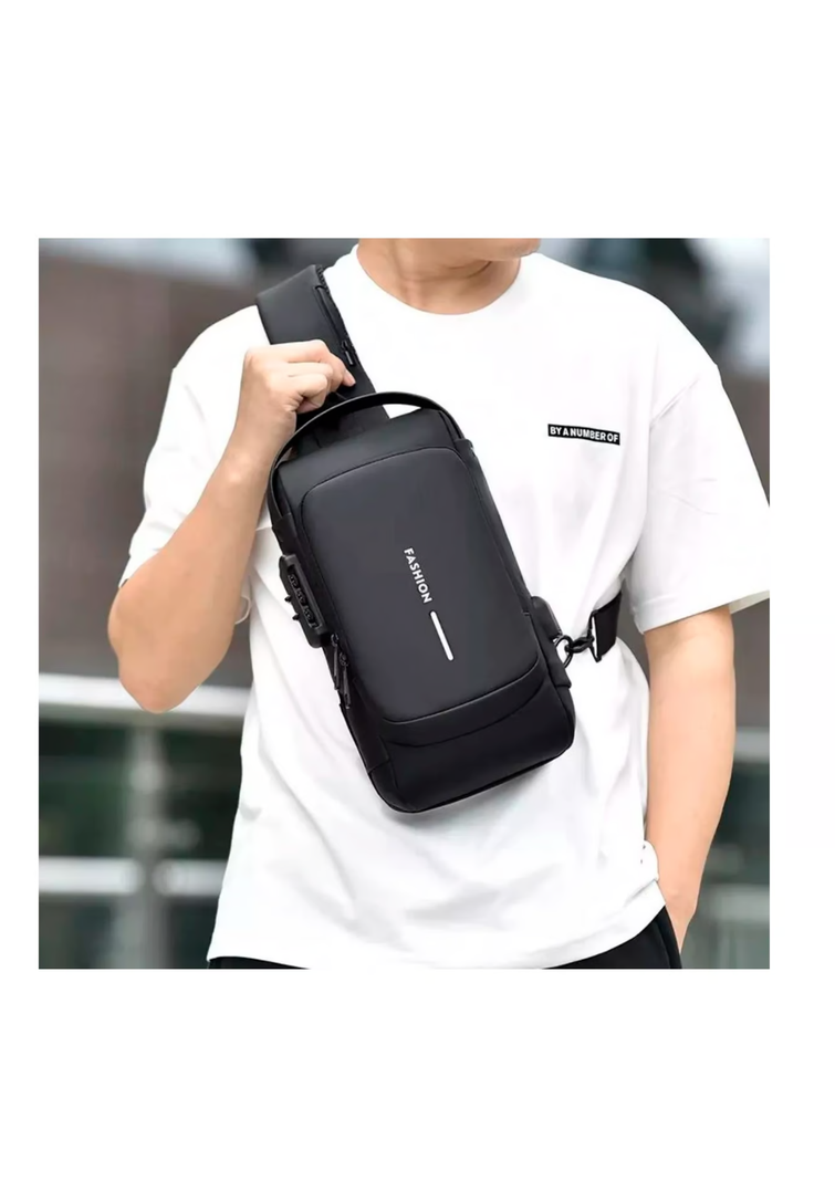 Mochila Banano De Viaje Hombre - Impermeable Y Antirrobo-1