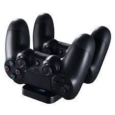 Cargador Controles PS4 Base Dock-0