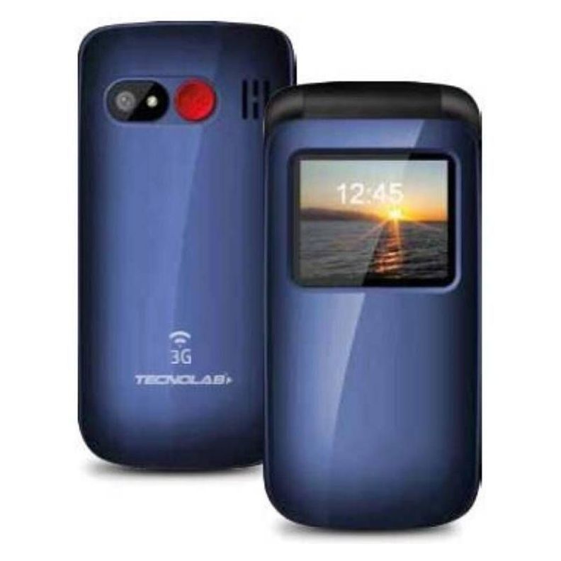 Teléfono Celular Senior Adulto Mayor Botón SOS Radio FM Tecnolab-1