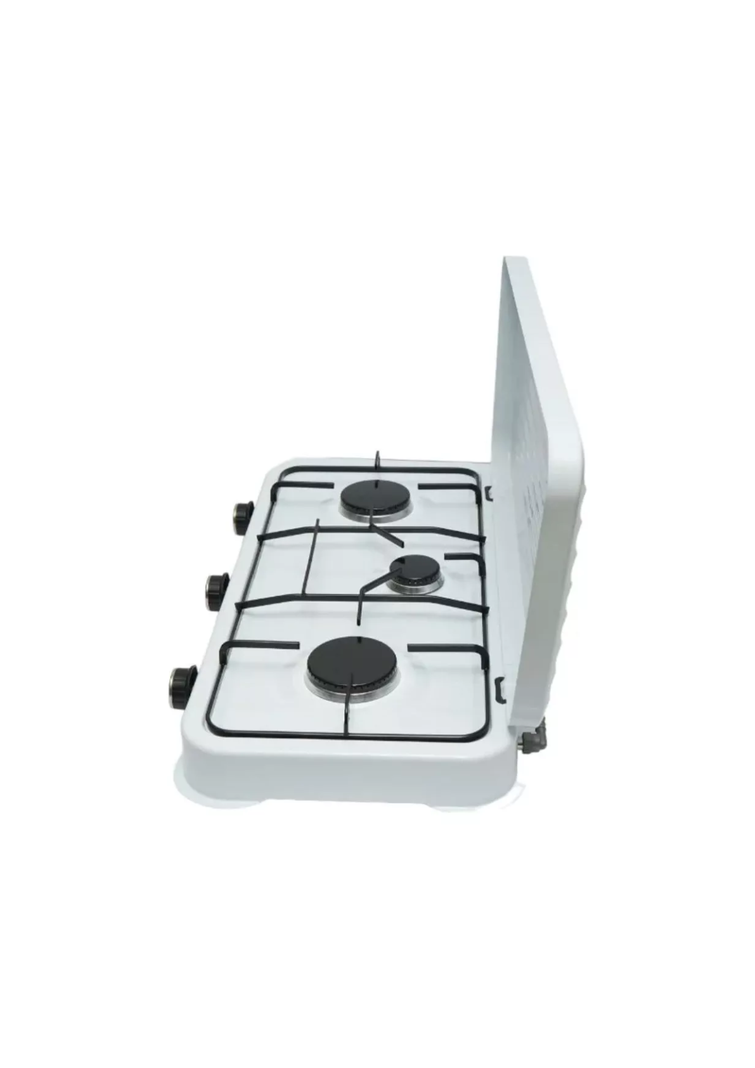 COCINA ENCIMERA CON TAPA A GAS 3 HORNILLAS-0