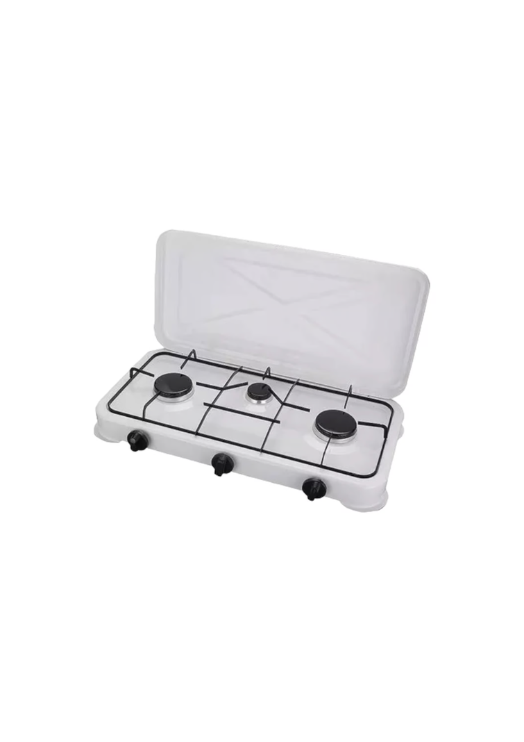 COCINA ENCIMERA CON TAPA A GAS 3 HORNILLAS-4