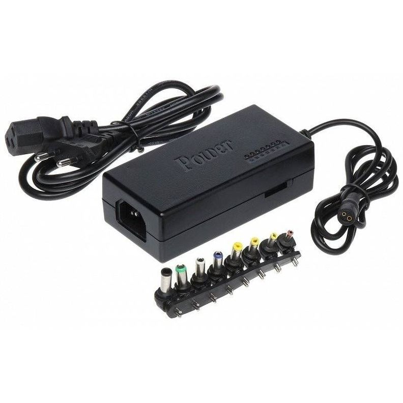 Cargador Universal Notebook Ajustable 9 Puntas 120w 12-24v-0