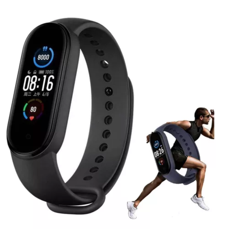 AUDIFONOS INALAMBRICOS BLUETOOTH i13 COLOR NEGRO + SMARTBAND COLOR NEGRO COMPATIBLE iPHONE Y ANDROID-2