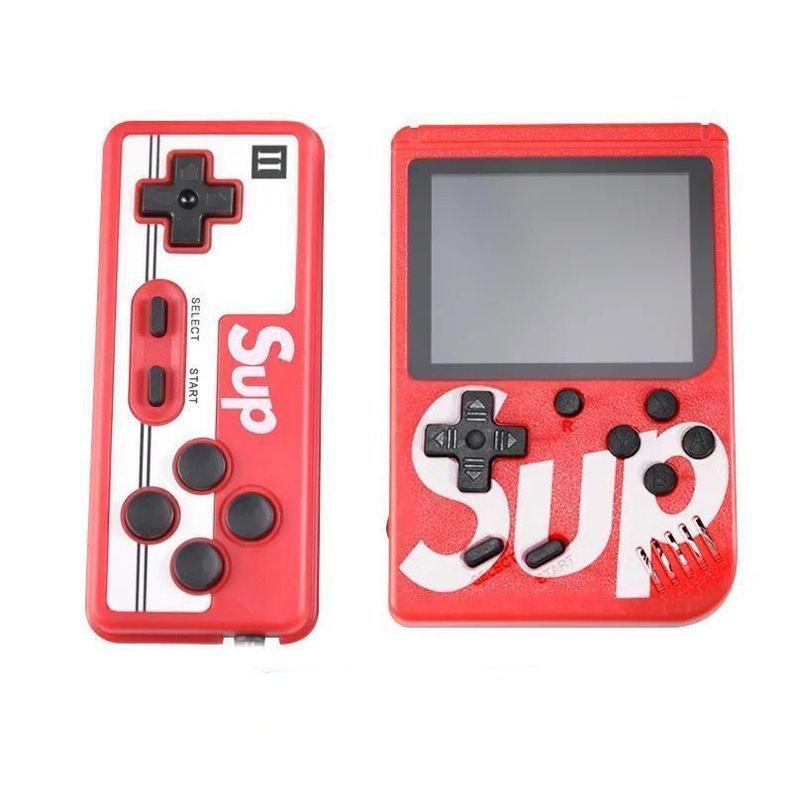 CONSOLA PORTATIL DE JUEGOS  CON CONTROL-0