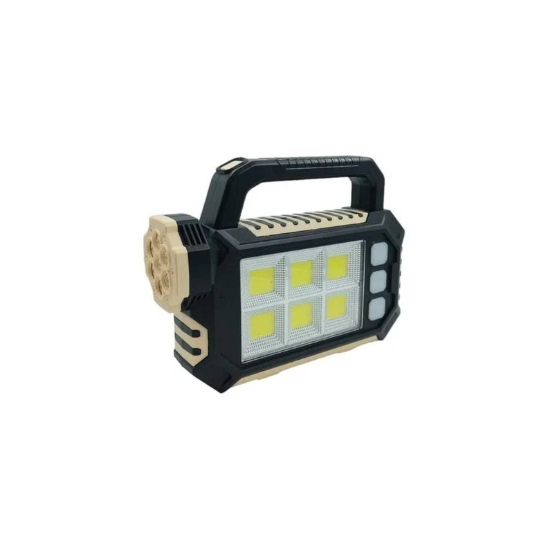 Linterna Solar Led Para Acampar Recargable Usb-0
