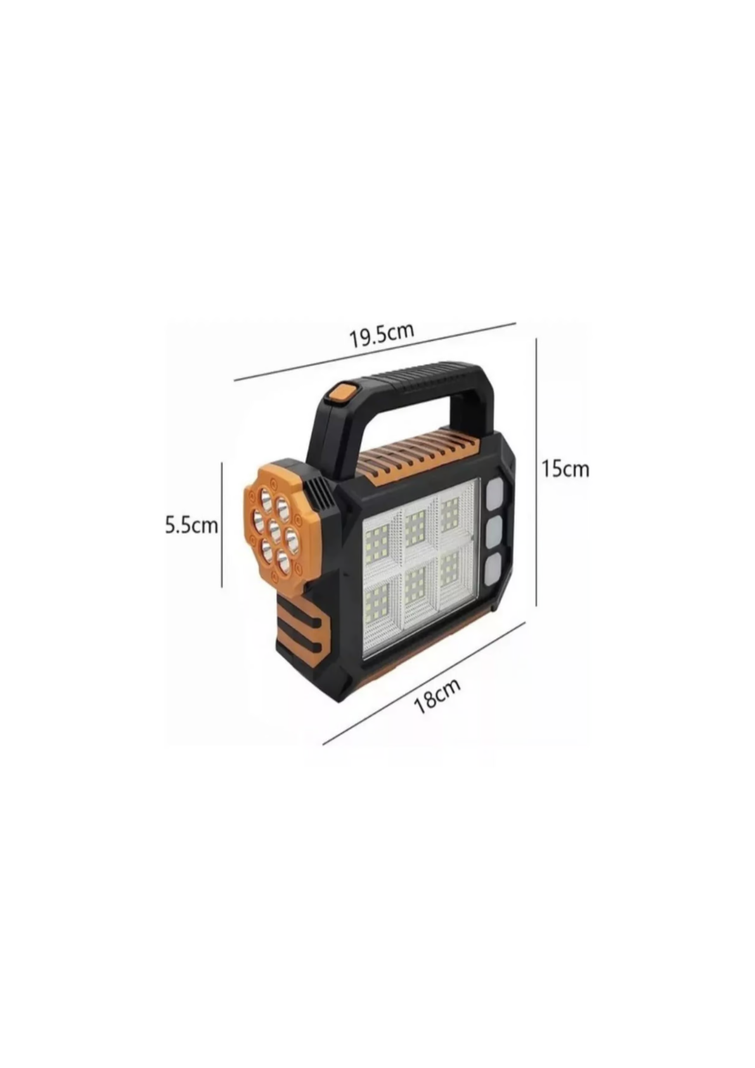 Linterna Solar Led Para Acampar Recargable Usb-2