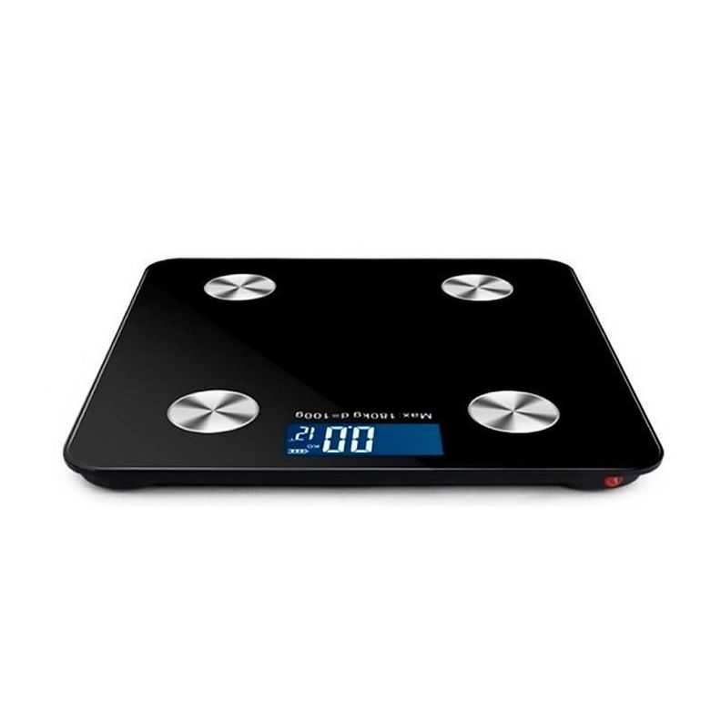 Pesa Digital Bluetooth Medidor IMC Negra-2