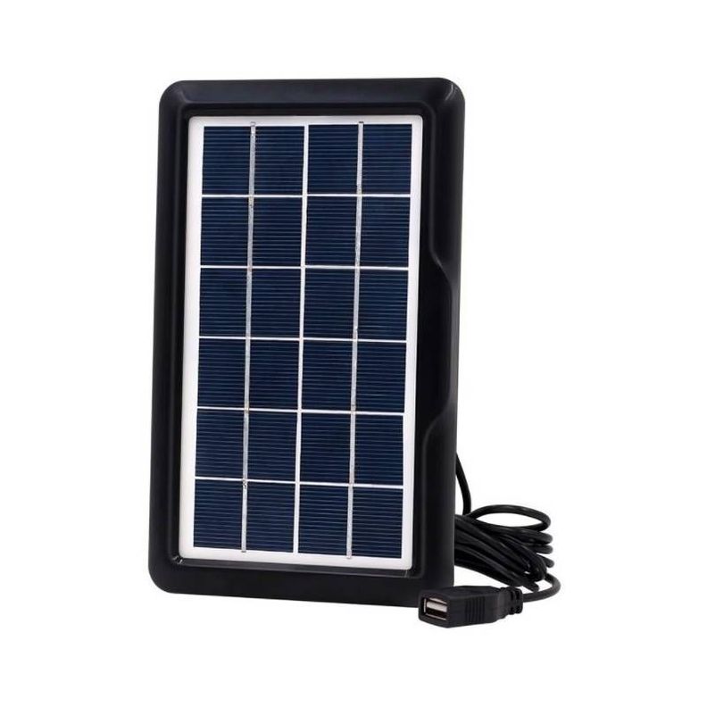 CARGADOR CON PANEL SOLAR PORTATIL 6V 3.5W-0