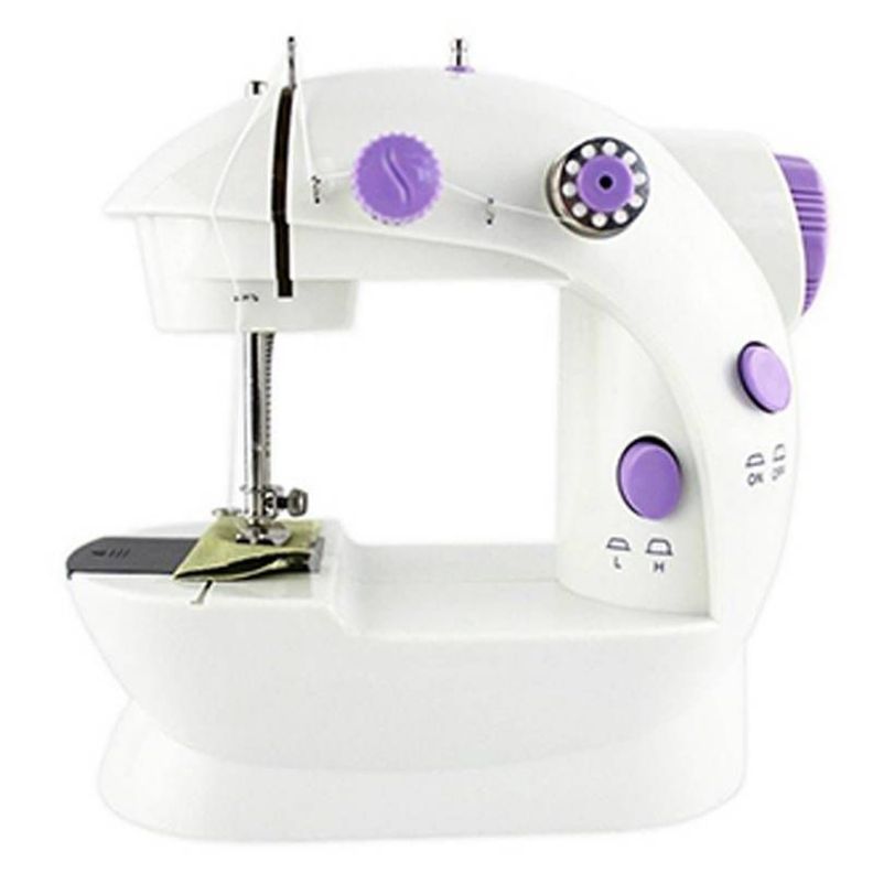 MAQUINA COSER DE MANO PORTÁTIL MINI SEWING MACHINE 4EN1-0