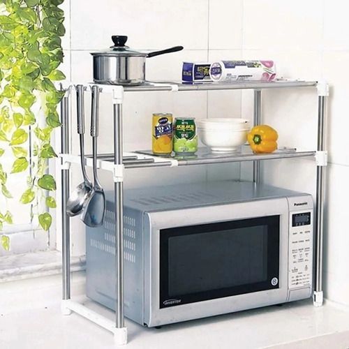 Rack microondas multiusos cocina estante organizador-1