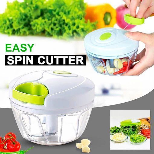 Picador de Verduras y frutas Easy Spin Cutter -2