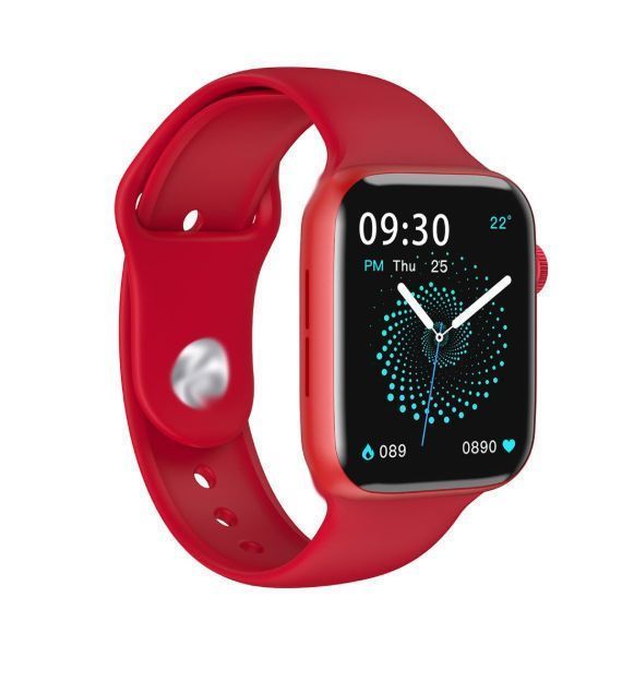 SMARTWATCH RELOJ INTELIGENTE HW22  - ROJO-2