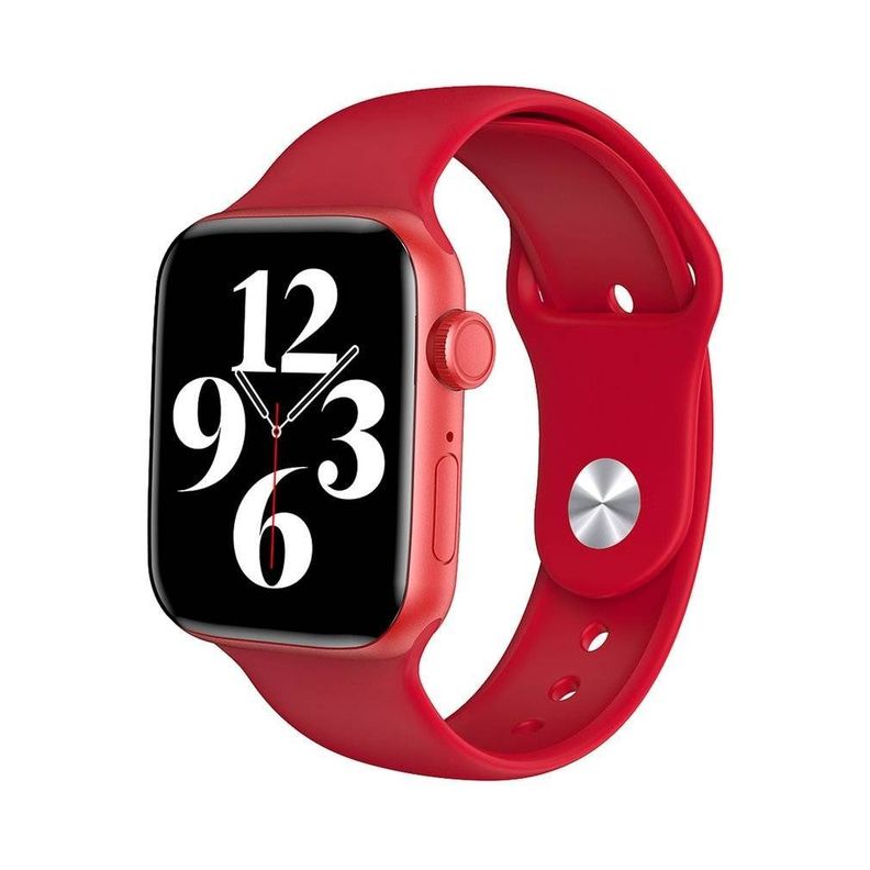 SMARTWATCH RELOJ INTELIGENTE HW22  - ROJO-1