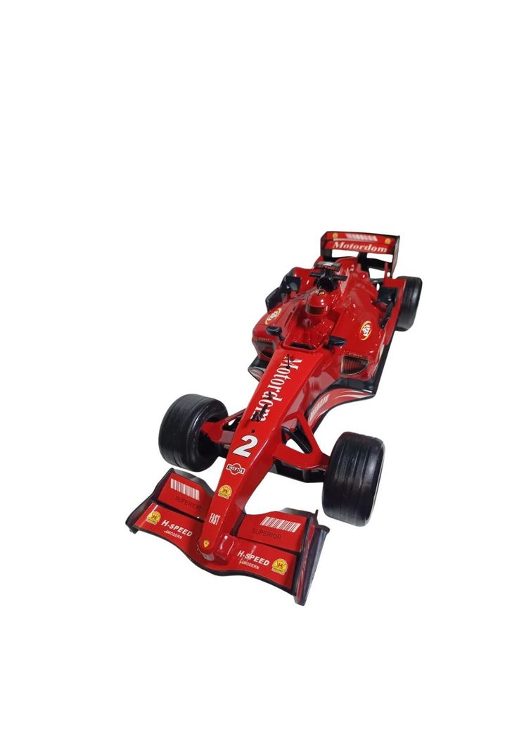 Auto Formula 1 De Juguete A Friccion Con Sonido Realista Formula 1 Rojo