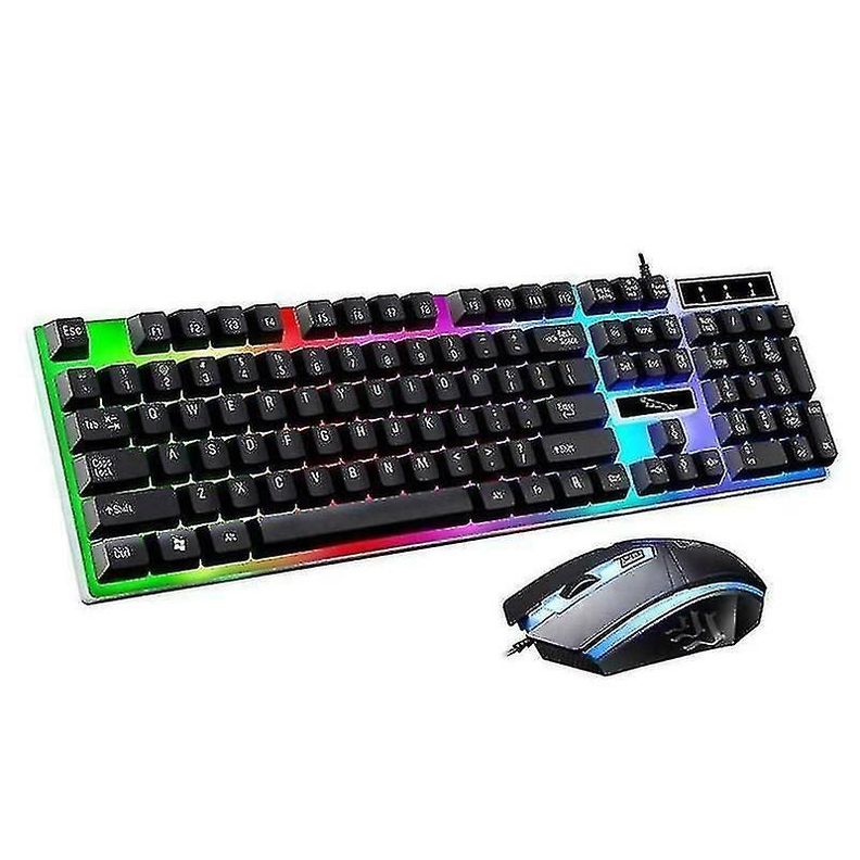 Kit Gamer Teclado y Mouse - Negro-0