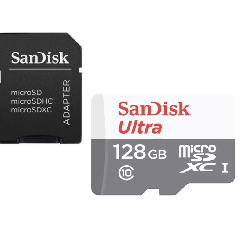 Tarjeta de memoria SanDisk Ultra con adaptador SD 128GB-1