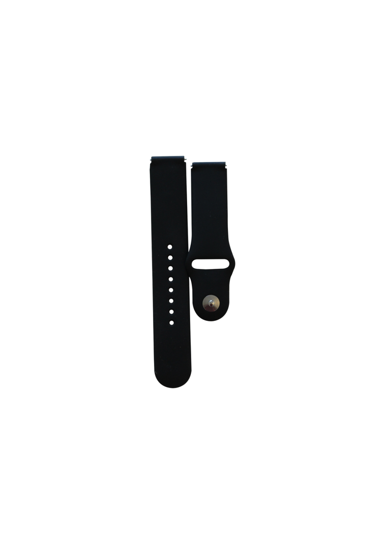 Correa Silicona Para Smartwatch 42/44Mm - Negro-0