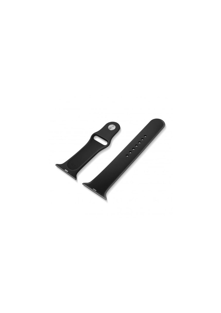 Correa Silicona Para Smartwatch 42/44Mm - Negro-1