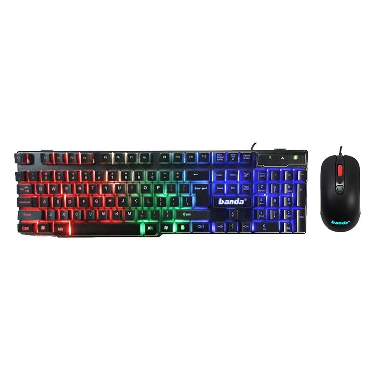 TECLADO - MOUSE GAMER RGB ALTA CALIDAD-0