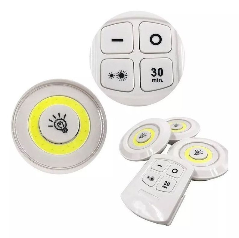 SET 3 LUCES LED CON CONTROL REMOTO-0