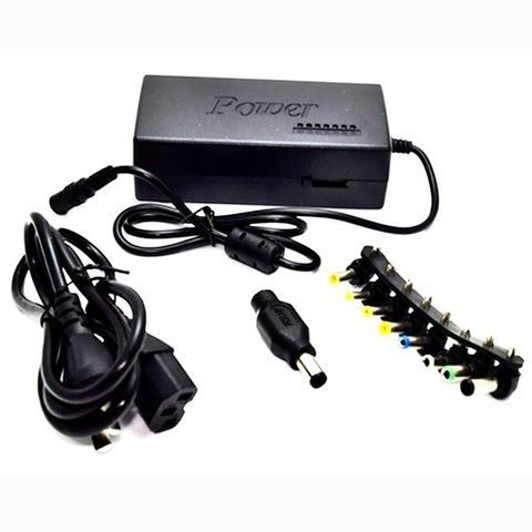 CARGADOR DE NOTEBOOK UNIVERSAL 96W  8 CONECTORES-1