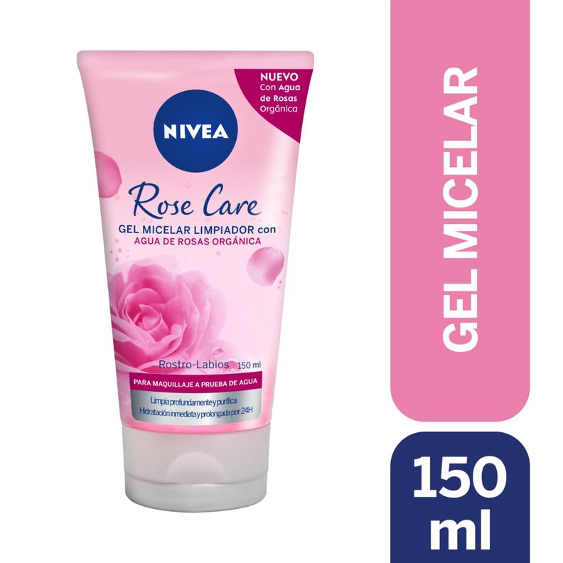 NIVEA Gel Micelar Limpiador Facial 150ml Transparente