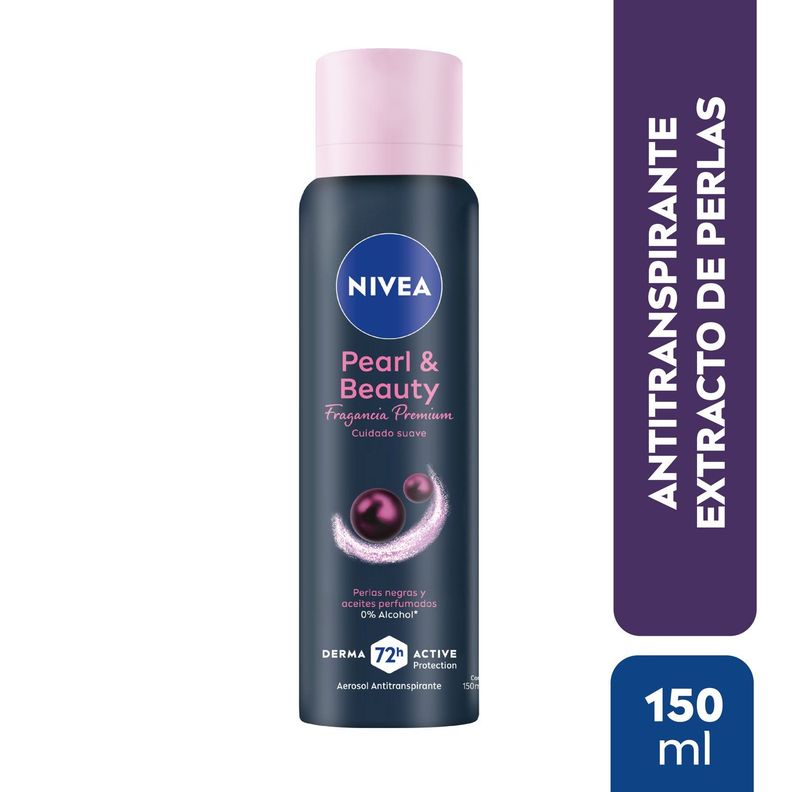 NIVEA Antitranspirante Black & White Clear Spray 150ml Negro