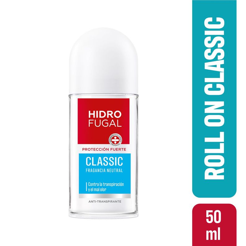 Hidrofugal Anti-Transp.Roll-On 50ml Transparente